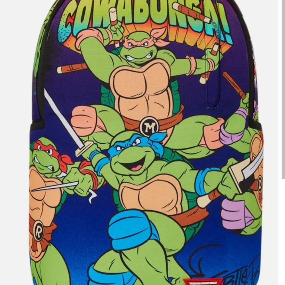 NWT Sprayground Ninja Turtle Backpack